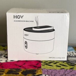HGV A3Admission Essential Oil Diffuser Machine NWT